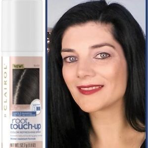 New 2 pack CLAIROL ROOT TOUCH-UP hair color BLACK refreshing gray cover up NEW